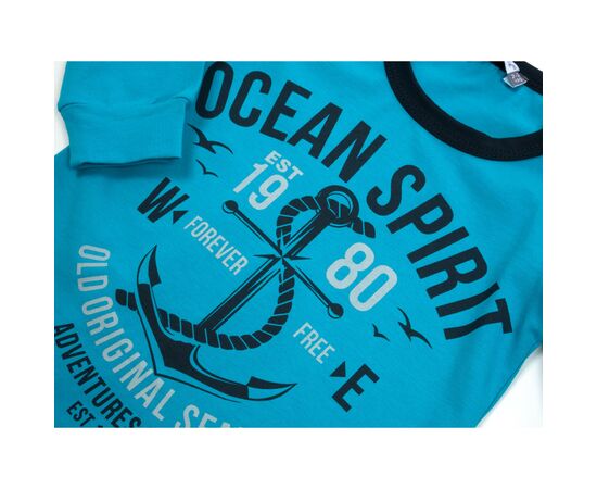 Піжама Matilda з якорями (12129-2-116B-blue), зображення 7