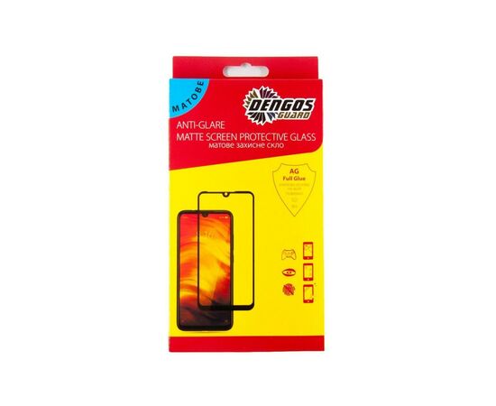 Стекло защитное Dengos Full Glue Matte Samsung Galaxy M31s, black frame (TGFG-MATT-31)
