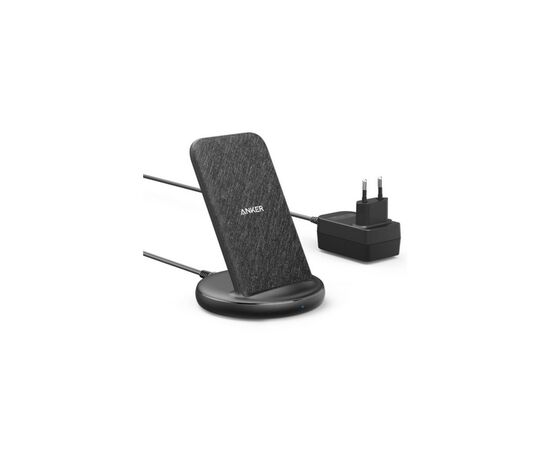 Зарядний пристрій Anker PowerWave II Stand 5/7.5/10/15W (Black+Gray) (B2529GF1)