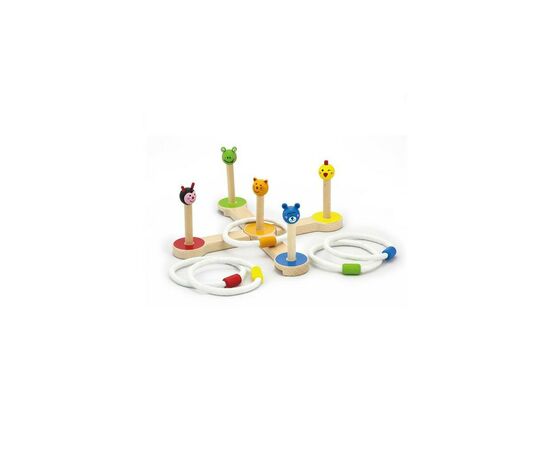 Игровой набор Viga Toys Бросание кольца (50174), изображение 2 Игровой набор Viga Toys Бросание кольца (50174), изображение 2