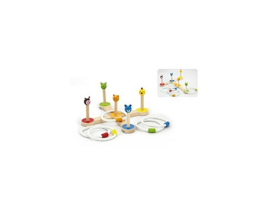 Игровой набор Viga Toys Бросание кольца (50174), изображение 3 Игровой набор Viga Toys Бросание кольца (50174), изображение 3