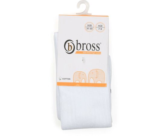 Носки Bross высокие (18835-9-white), изображение 2 Носки Bross высокие (18835-9-white), изображение 2