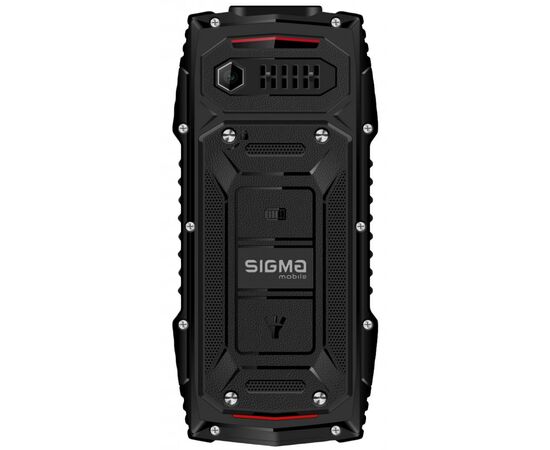Мобільний телефон Sigma X-treme AZ68 Black Red (4827798374924), зображення 2