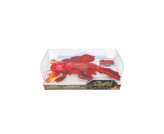 Интерактивная игрушка Hexbug Нано-робот Dragon Single на ИК управлении, красный (409-6847 red)