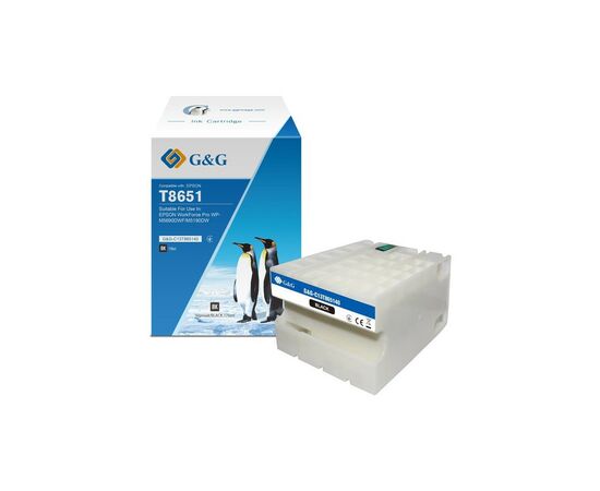 Картридж G&G Epson WF-M5190/WF-M5690 black 10K (G&G-C13T865140)