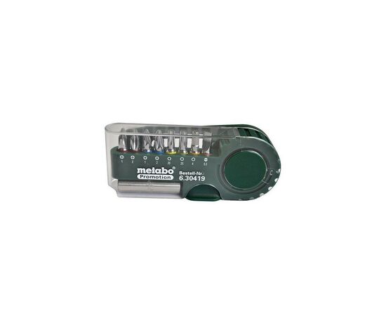 Набор бит Metabo 9 шт. Promotion (630419000), изображение 2 Набор бит Metabo 9 шт. Promotion (630419000), изображение 2