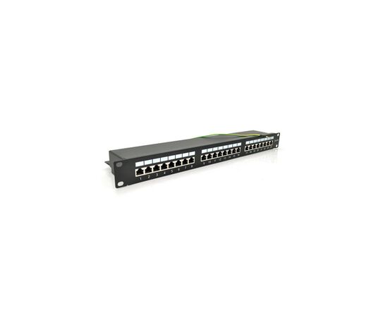 Патч-панель 19" 24хRJ-45 FTP 1U cat.5e Pipo (PP245191UFTP)