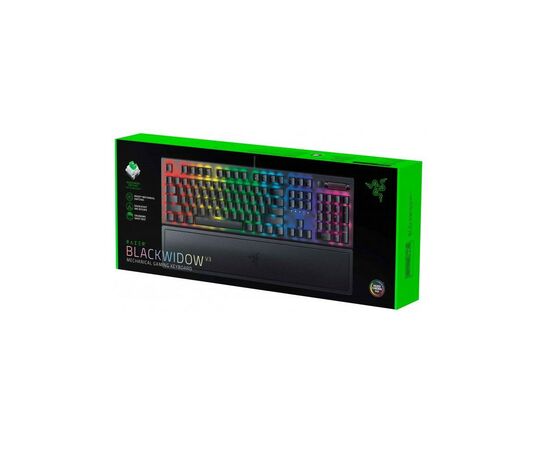 Клавиатура Razer BlackWidow V3 Razer Green Switch USB Black (RZ03-03540800-R3R1), изображение 7 Клавиатура Razer BlackWidow V3 Razer Green Switch USB Black (RZ03-03540800-R3R1), изображение 7