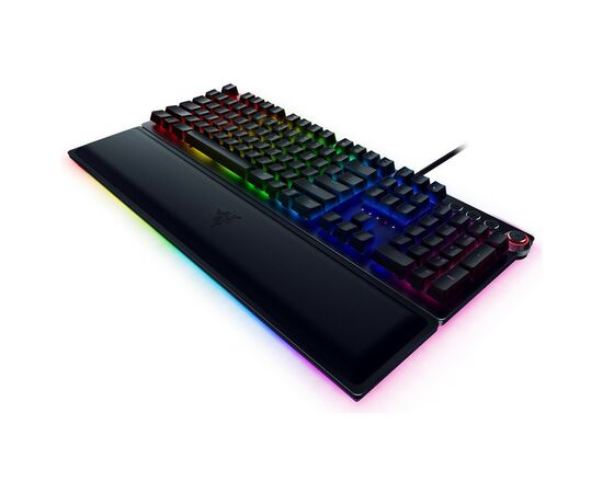 Клавиатура Razer Huntsman Elite Clicky Optical switch RU (RZ03-01870700-R3R1), изображение 3 Клавиатура Razer Huntsman Elite Clicky Optical switch RU (RZ03-01870700-R3R1), изображение 3