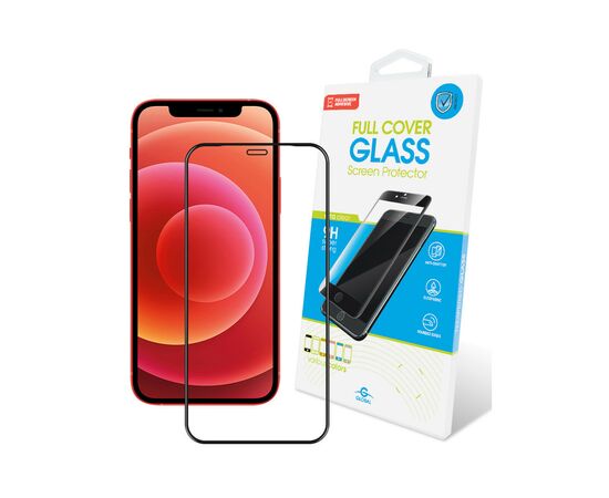 Скло захисне Global Full Glue Apple Iphone 12 Pro (black) (1283126506383)