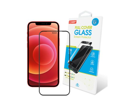 Стекло защитное Global Full Glue Apple Iphone 12 Pro Max (black) (1283126506390)