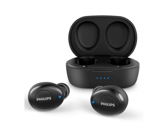 Наушники Philips TAT2205 True Wireless Mic Black (TAT2205BK/00), изображение 2 Наушники Philips TAT2205 True Wireless Mic Black (TAT2205BK/00), изображение 2