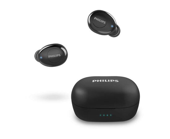 Наушники Philips TAT2205 True Wireless Mic Black (TAT2205BK/00), изображение 3 Наушники Philips TAT2205 True Wireless Mic Black (TAT2205BK/00), изображение 3