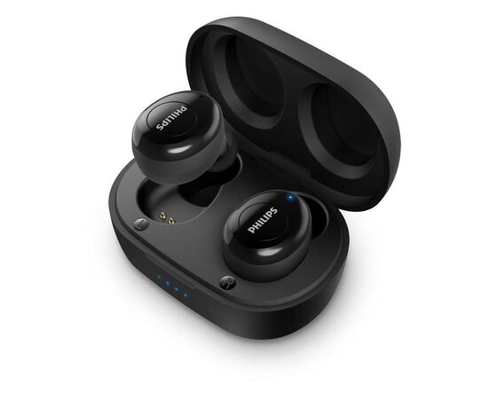 Наушники Philips TAT2205 True Wireless Mic Black (TAT2205BK/00), изображение 5 Наушники Philips TAT2205 True Wireless Mic Black (TAT2205BK/00), изображение 5