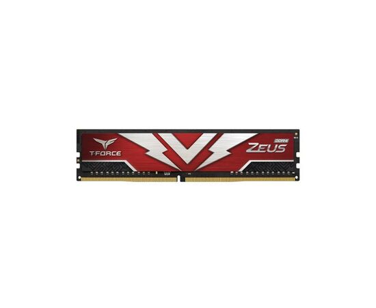 Модуль пам'яті для комп'ютера DDR4 8GB 2666 MHz T-Force Zeus Red Team (TTZD48G2666HC1901)