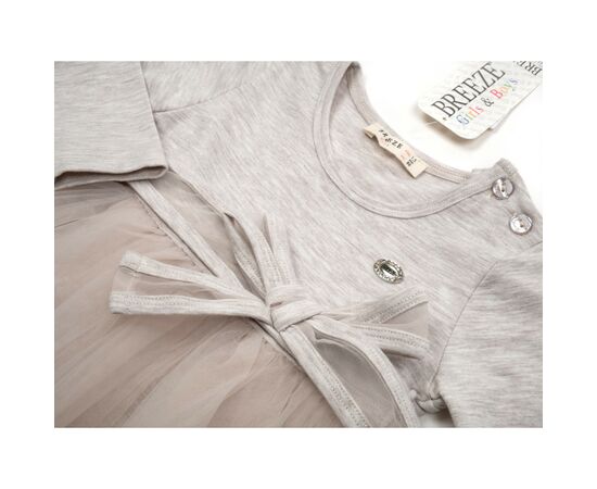 Платье Breeze с фатиновой юбкой (12302-110G-beige), изображение 3 Платье Breeze с фатиновой юбкой (12302-110G-beige), изображение 3