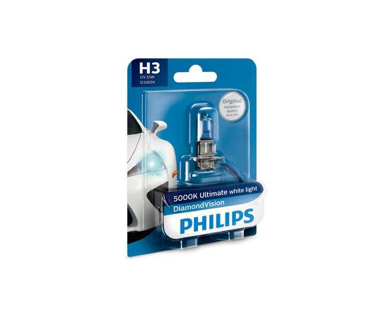 Автолампа Philips галогенова 55W (12336 DV B1)