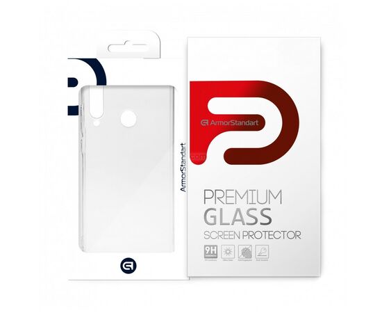 Чехол для моб. телефона Armorstandart Huawei Y6p Air Series Panel + Full Glue Glass (ARM58057), изображение 2