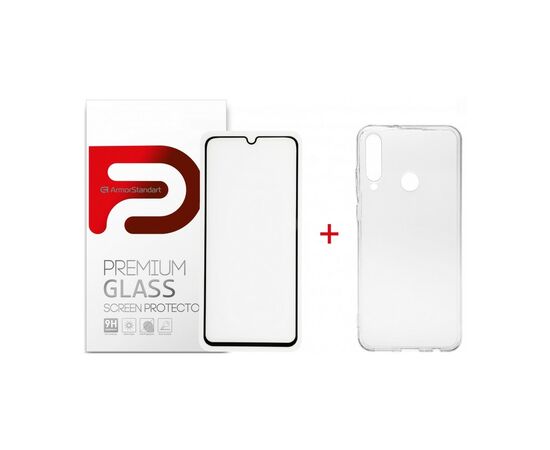 Чехол для моб. телефона Armorstandart Huawei Y6p Air Series Panel + Full Glue Glass (ARM58057)