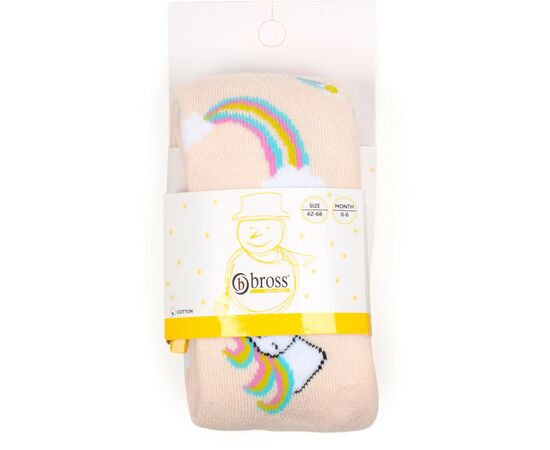 Колготки Bross с единорогом (18499-62G-pink), изображение 4 Колготки Bross с единорогом (18499-62G-pink), изображение 4