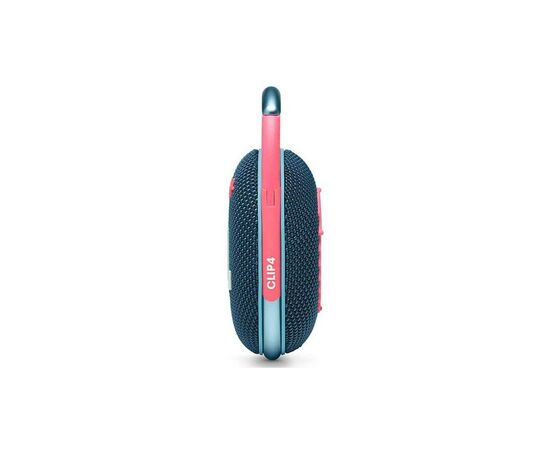 Акустическая система JBL Clip 4 Blue Pink (JBLCLIP4BLUP), изображение 5 Акустическая система JBL Clip 4 Blue Pink (JBLCLIP4BLUP), изображение 5