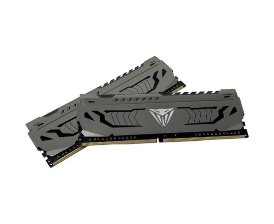 Модуль памяти для компьютера DDR4 8GB (2x4GB) 3200 MHz Viper Steel Gray Patriot (PVS48G320C6K), изображение 2 Модуль памяти для компьютера DDR4 8GB (2x4GB) 3200 MHz Viper Steel Gray Patriot (PVS48G320C6K), изображение 2