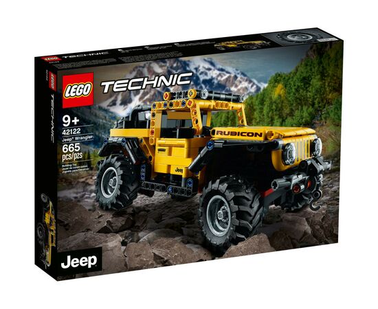 Конструктор LEGO Technic Jeep Wrangler 665 деталей (42122)