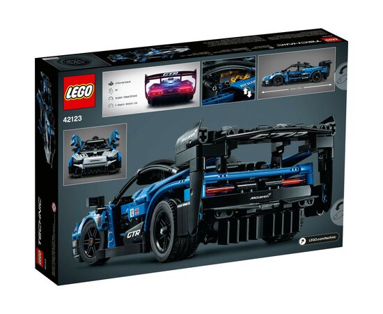 Конструктор LEGO Technic McLaren Senna GTR 830 деталей (42123), зображення 8 Конструктор LEGO Technic McLaren Senna GTR 830 деталей (42123), зображення 8