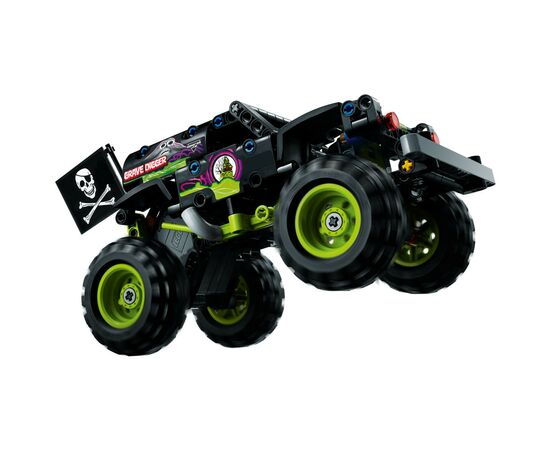 Конструктор LEGO Technic Monster Jam Grave Digger 212 деталей (42118), изображение 3 Конструктор LEGO Technic Monster Jam Grave Digger 212 деталей (42118), изображение 3