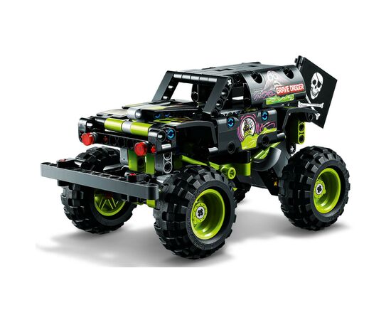 Конструктор LEGO Technic Monster Jam Grave Digger 212 деталей (42118), изображение 8 Конструктор LEGO Technic Monster Jam Grave Digger 212 деталей (42118), изображение 8
