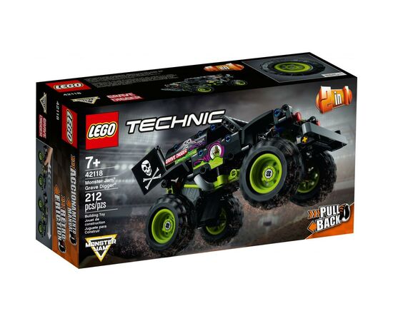 Конструктор LEGO Technic Monster Jam Grave Digger 212 деталей (42118)