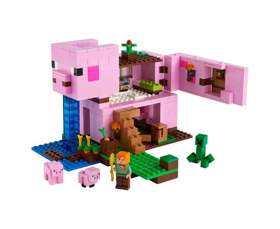 Конструктор LEGO Minecraft Будинок-свиня 490 деталей (21170), зображення 2 Конструктор LEGO Minecraft Будинок-свиня 490 деталей (21170), зображення 2