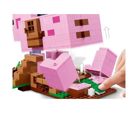 Конструктор LEGO Minecraft Будинок-свиня 490 деталей (21170), зображення 5 Конструктор LEGO Minecraft Будинок-свиня 490 деталей (21170), зображення 5