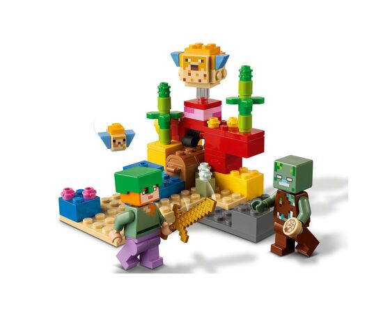 Конструктор LEGO Minecraft Кораловий риф 92 деталі (21164), зображення 4 Конструктор LEGO Minecraft Кораловий риф 92 деталі (21164), зображення 4