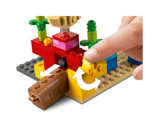 Конструктор LEGO Minecraft Кораловий риф 92 деталі (21164), зображення 5 Конструктор LEGO Minecraft Кораловий риф 92 деталі (21164), зображення 5