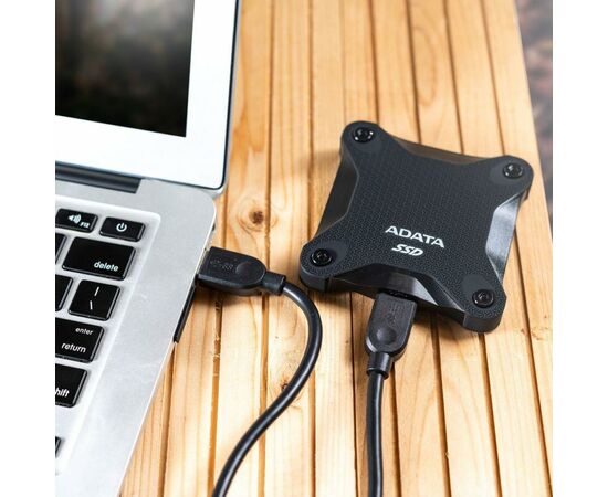 Накопитель SSD USB 3.2 240GB ADATA (ASD600Q-240GU31-CBK), изображение 6 Накопитель SSD USB 3.2 240GB ADATA (ASD600Q-240GU31-CBK), изображение 6