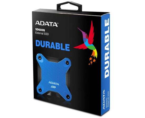 Накопитель SSD USB 3.2 240GB ADATA (ASD600Q-240GU31-CBL), изображение 7 Накопитель SSD USB 3.2 240GB ADATA (ASD600Q-240GU31-CBL), изображение 7