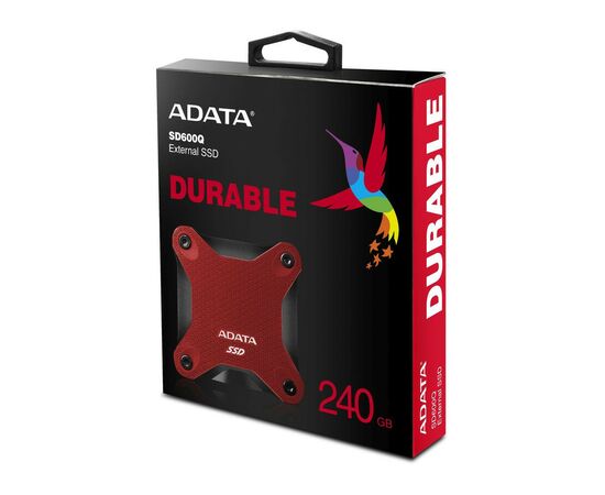 Накопитель SSD USB 3.2 240GB ADATA (ASD600Q-240GU31-CRD), изображение 4 Накопитель SSD USB 3.2 240GB ADATA (ASD600Q-240GU31-CRD), изображение 4