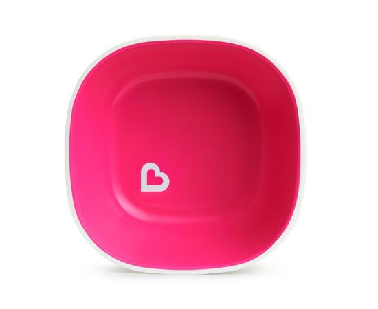 Тарелка детская Munchkin Splash Bowls 2шт. Розовая и фиолетовая (46725.02), изображение 4 Тарелка детская Munchkin Splash Bowls 2шт. Розовая и фиолетовая (46725.02), изображение 4
