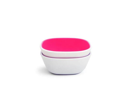 Тарелка детская Munchkin Splash Bowls 2шт. Розовая и фиолетовая (46725.02), изображение 5 Тарелка детская Munchkin Splash Bowls 2шт. Розовая и фиолетовая (46725.02), изображение 5