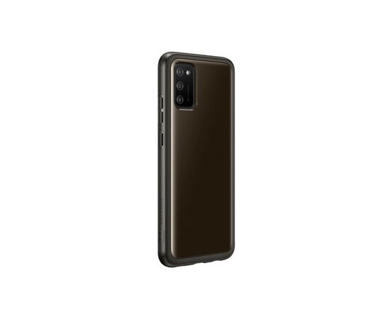 Чехол для моб. телефона Samsung Soft Clear Cover Galaxy A02s (A025) Black (EF-QA025TBEGRU), изображение 3 Чехол для моб. телефона Samsung Soft Clear Cover Galaxy A02s (A025) Black (EF-QA025TBEGRU), изображение 3
