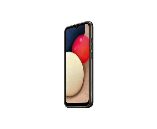 Чехол для моб. телефона Samsung Soft Clear Cover Galaxy A02s (A025) Black (EF-QA025TBEGRU), изображение 4 Чехол для моб. телефона Samsung Soft Clear Cover Galaxy A02s (A025) Black (EF-QA025TBEGRU), изображение 4