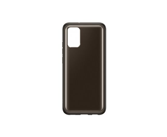 Чехол для моб. телефона Samsung Soft Clear Cover Galaxy A02s (A025) Black (EF-QA025TBEGRU)