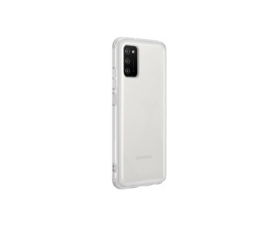 Чехол для моб. телефона Samsung Soft Clear Cover Galaxy A02s (A025) Transparent (EF-QA025TTEGRU), изображение 3 Чехол для моб. телефона Samsung Soft Clear Cover Galaxy A02s (A025) Transparent (EF-QA025TTEGRU), изображение 3