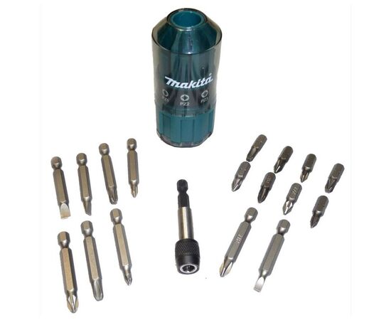 Набор бит Makita 18 шт (B-28896), изображение 3 Набор бит Makita 18 шт (B-28896), изображение 3