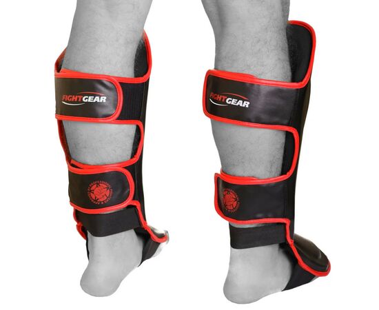 Защита голени и стопы PowerPlay 3052 S Black/Red (PP_3052_S_Black_Red), изображение 3 Защита голени и стопы PowerPlay 3052 S Black/Red (PP_3052_S_Black_Red), изображение 3