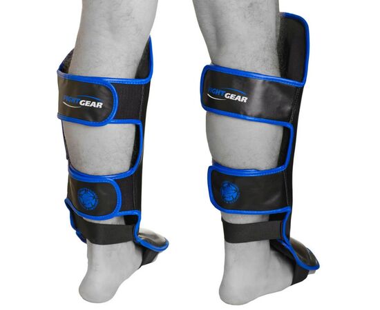 Защита голени и стопы PowerPlay 3052 S Black/Blue (PP_3052_S_Black_Blue), изображение 3 Защита голени и стопы PowerPlay 3052 S Black/Blue (PP_3052_S_Black_Blue), изображение 3