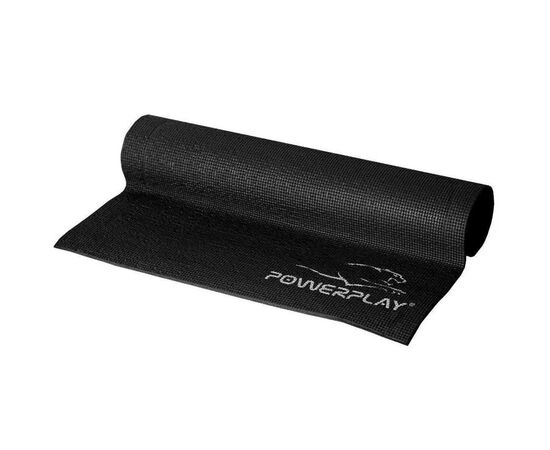 Килимок для фітнесу PowerPlay 4010 173 x 61 x 0.6 см Black (PP_4010_Black_(173*0,6))