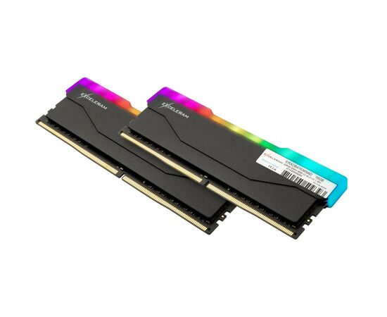 Модуль пам'яті для комп'ютера DDR4 16GB (2x8GB) 3600 MHz RGB X2 Series Black eXceleram (ERX2B416369AD), зображення 2 Модуль пам'яті для комп'ютера DDR4 16GB (2x8GB) 3600 MHz RGB X2 Series Black eXceleram (ERX2B416369AD), зображення 2