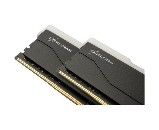Модуль пам'яті для комп'ютера DDR4 32GB (2x16GB) 3600 MHz RGB X2 Series Black eXceleram (ERX2B432369CD), зображення 4 Модуль пам'яті для комп'ютера DDR4 32GB (2x16GB) 3600 MHz RGB X2 Series Black eXceleram (ERX2B432369CD), зображення 4